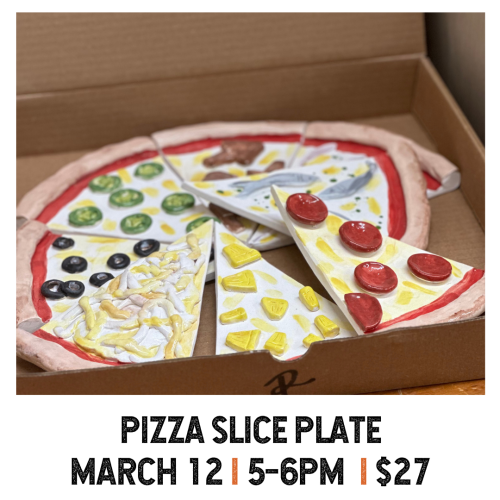 Pizza Slice Plate March 12