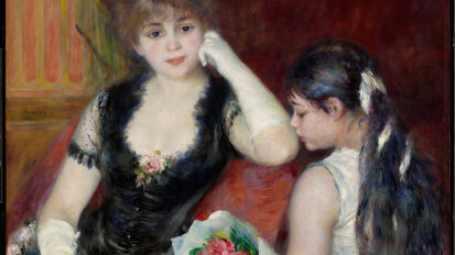 Pierre Auguste Renoir, A Box at the Theatre, 1880,  Clark Art Institue