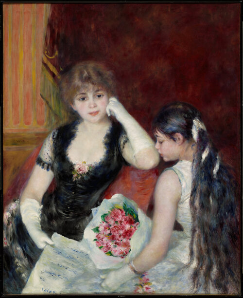 Pierre Auguste Renoir, A Box at the Theatre, 1880,  Clark Art Institue