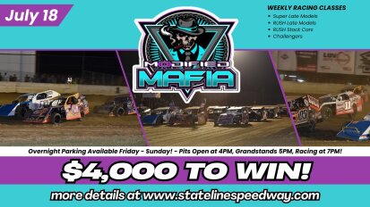Modified Mafia July 18 Stateline Speedway