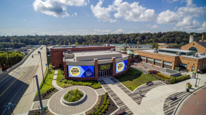 National Comedy Center Exterior aerial web