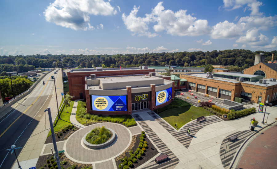 National Comedy Center Exterior aerial web