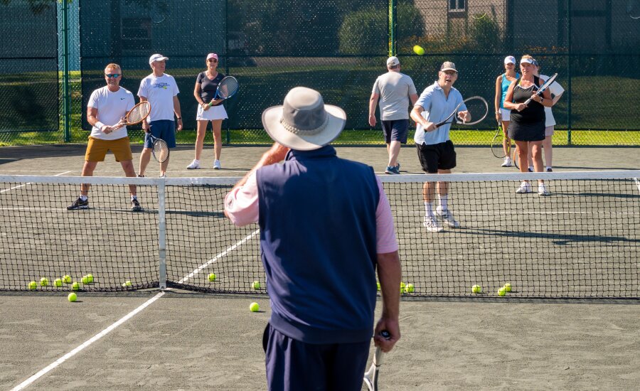 Ivan Lendl Tennis Clinic