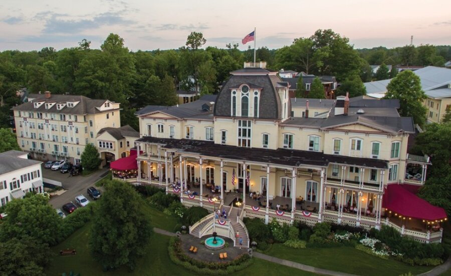 Athenaeum Hotel aerial