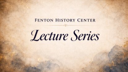Fenton History Center Lecture Series logo