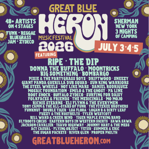 Great Blue Heron Music Festival 2026 Schedule