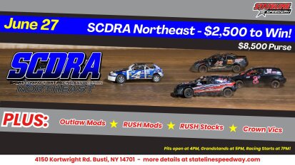 SCDRA Stateline Speedway June 27