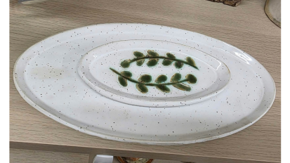 Dipping Bread Plate April 2