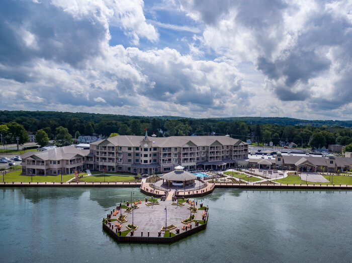 ChautauquaHarborHotel - Aerial