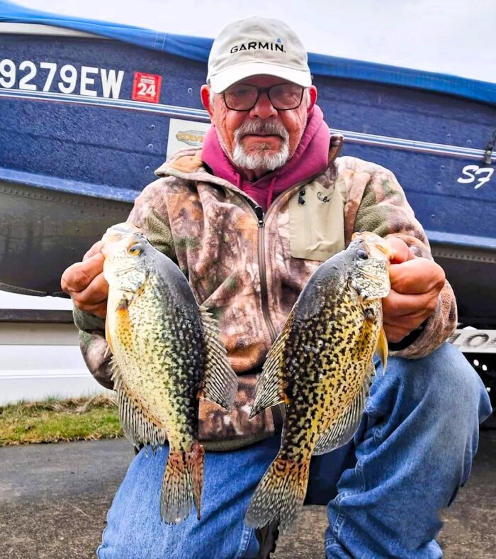 Plump Chautauqua Lake Crappie, Bob Rustowicz photo