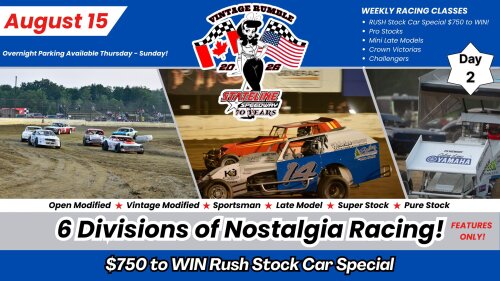 Vintage Rumble Day 2 August 15 Stateline Speedway
