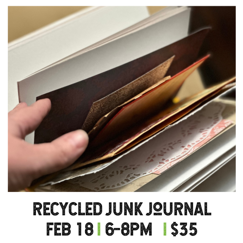 Recycled Junk Journal February 18
