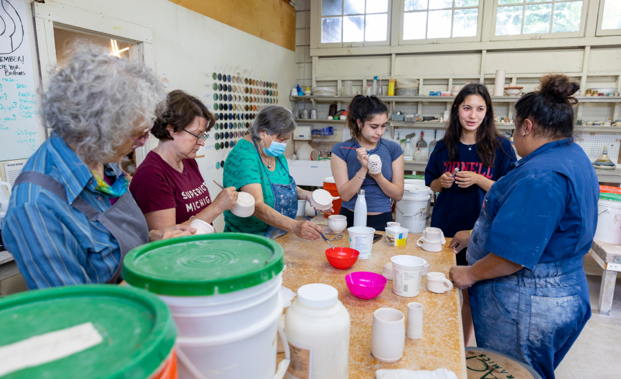 Chautauqua Institution Special Studies pottery class