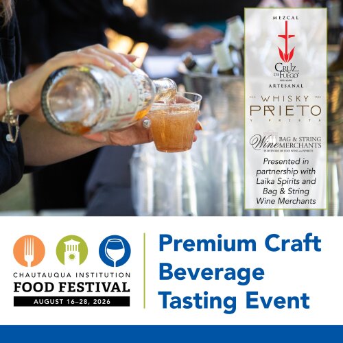 Chautauqua Institution Food Festival August 16-28 2026