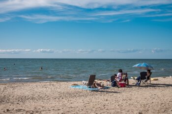 Beach on Lake Erie