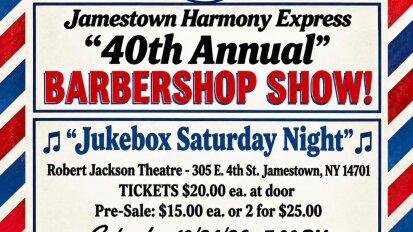 Jamestown Harmony Express 40th Anniversary Concert