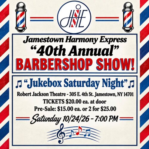 Jamestown Harmony Express 40th Anniversary Concert