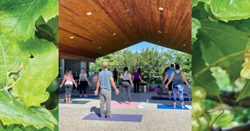 Patio Yoga at Five and 20