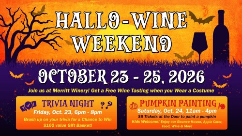 Hallo-Wine Weekend 2026 Merritt Winery