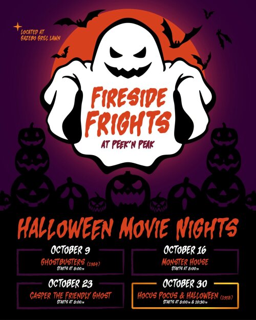 Fireside Frights at Peek'n Peak