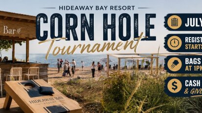 Hideaway Bay Resort Corn Hole Tournament