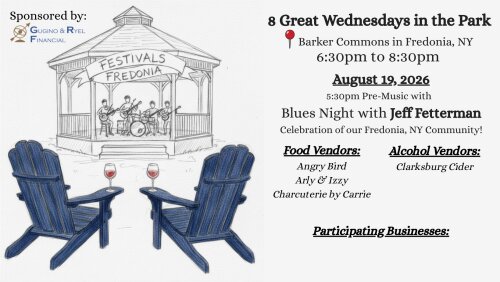 August 19 Eight Great Wednesdays in the Park