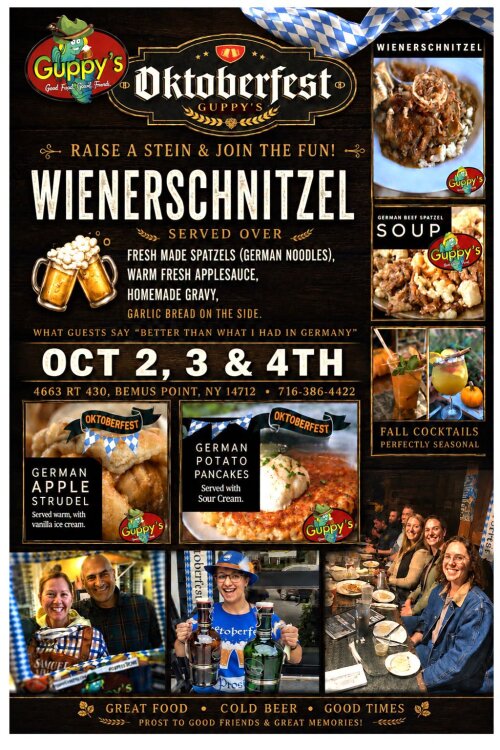 Guppy's Oktoberfest 2026 schedule