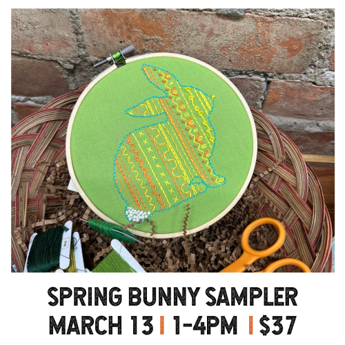 Spring Bunny Sampler March 13