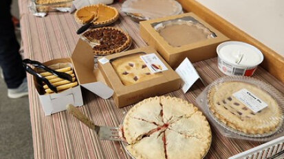 Audubon Thanksgiving with the Birds desserts