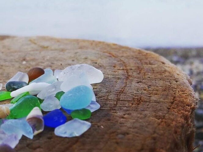 Lake Erie Beach Glass