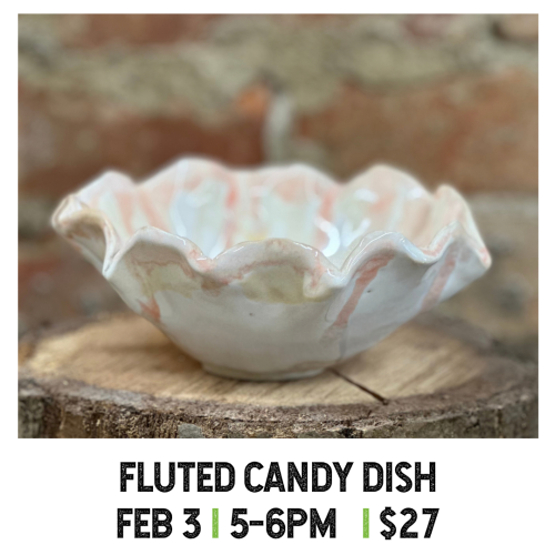 Fluted Candy Dish February 3
