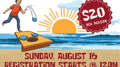 Sunset Bay Beach Club Cornhole Tournament August 16