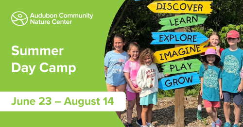 Audubon Community Nature Center Summer Day Camp June 23 - August 14