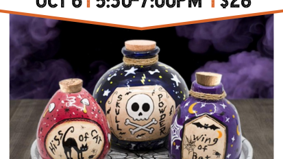 Try-It Tuesday Paint a Potion Bottle
