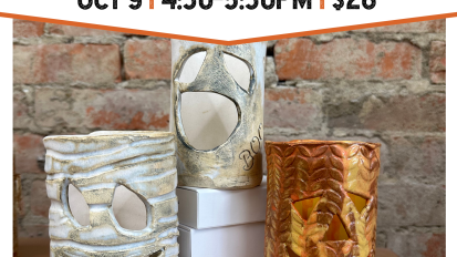 Finally Friday Workshop Spooky Luminary October 9