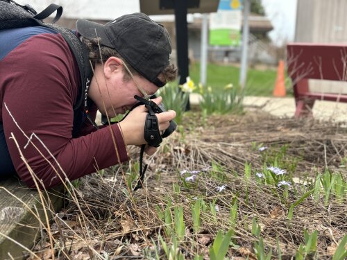 Photographer at Audubon Photography Club