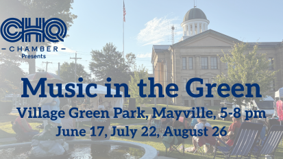 Music in the Green Village Green Park Mayville June 17 July 22 August 26