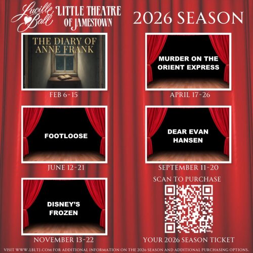 Lucille Ball Little Theatre 2026 Schedule