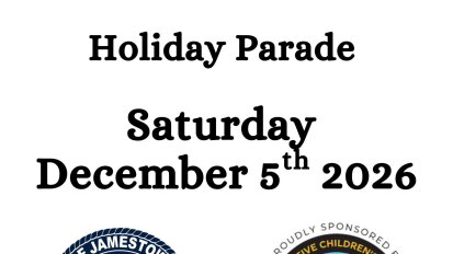 Jamestown NY 2026 Holiday Parade