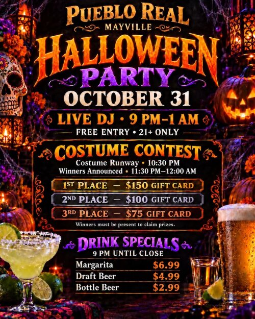 Pueblo Real Halloween Party October 31