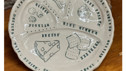 Girl Dinner Plate February 27