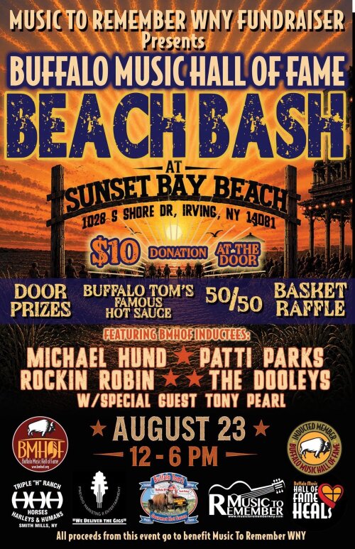 Buffalo Music Hall of Fame Beach Bash