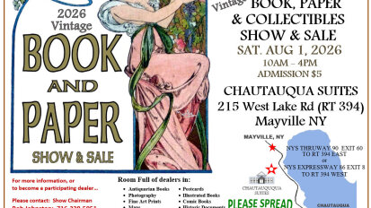 2026 Vintage Book and Paper Sale