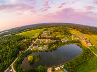 Heron Campground aerial view