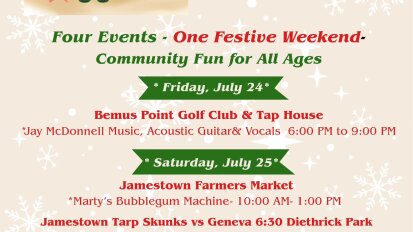 Christmas in July Weekend 2026
