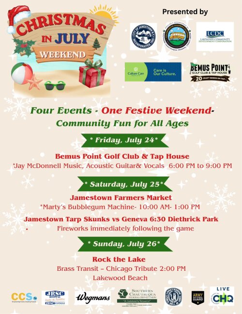 Christmas in July Weekend 2026