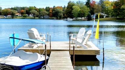 dock-blue-oar-cassadaga-lakes-ny