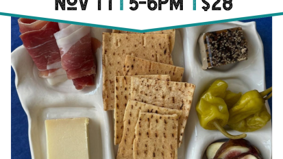 Workshop Wednesday Charcuterie Mini Tray November 11
