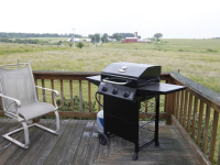 PFM House deck grill and farmland