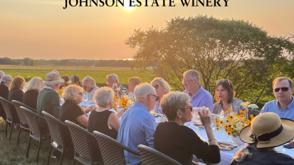 Dinner on the Ridge Johnson Estate Winery September 12